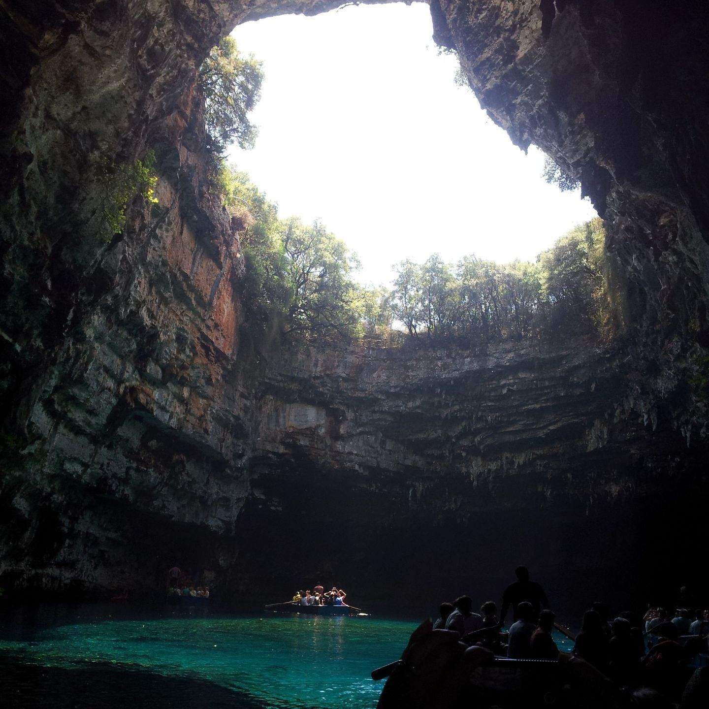 Melissani cave Kefalonia