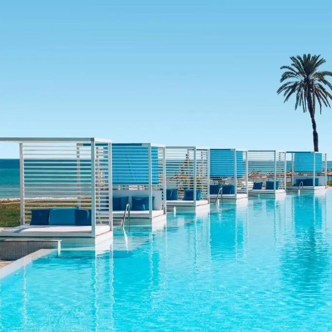 Iberostar Selection Kuriat palace plaja cu insule.webp